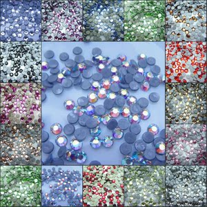 美甲饰品超亮婚纱平底钻