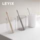 套装 LEYIX 214漱口杯简约洗漱杯情侣杯家用洗漱杯牙缸牙刷杯套装