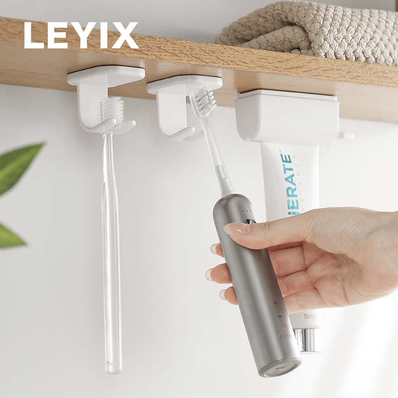 简约LEYIX231-1免打孔粘贴收纳架