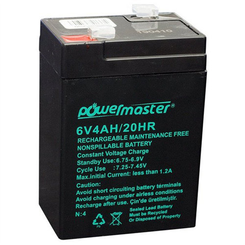 powermaster6V4AH/20HR免维护可