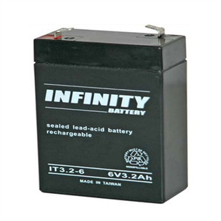 6V3.2AH免维护可充电铅酸蓄电池 INFINITY IT3.2