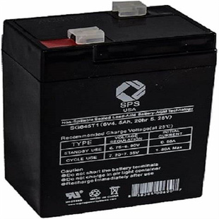 5.26V电子称 SPS 20HR 6V4.5AH 仪器仪表电池 USA蓄电池SG645T1