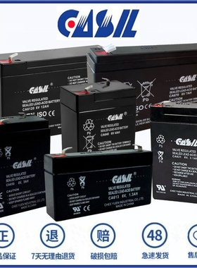 CASIL 蓄电池 CA1208 22 33 45 72 12V0.8 1.2 2.2 4.5 7.2AH电池