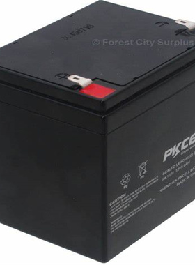 PKCELL蓄电池 PK1250 12V5.0AH 免维护可充电电池