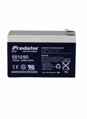 predator蓄电池 ES1290 12Volt 9.0AH/20HR 免维护可充电电池