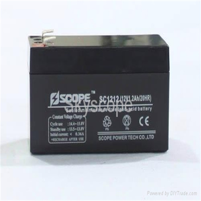 SCOPE蓄电池SC121212V1.2AH/20