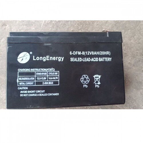 LONGENERGY电瓶6-DFM-812V8Ah/