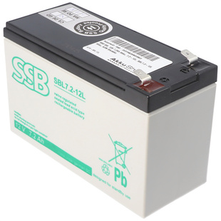 12V7.2AH 12L 免维护可充电电池 SBL7.2 SSB蓄电池