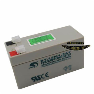 20HR免维护可充电铅酸电池 12V1.3AH 赛特BAOCE蓄电池BT 12M1.3AT