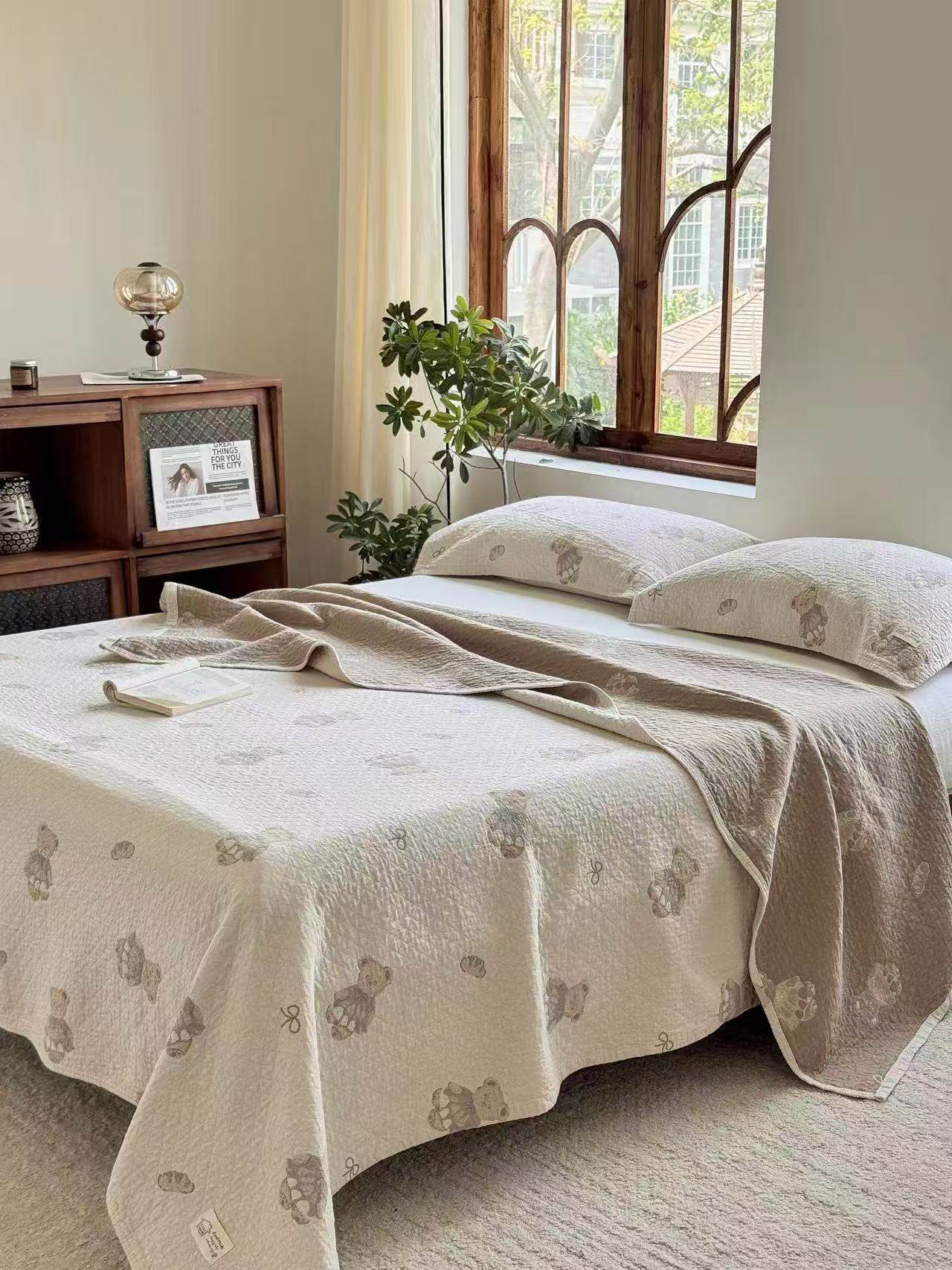 安心棉 纱布纯棉系列 枕套 床盖,床上用品,床盖,淘宝优惠券,粉丝福利购,淘宝优惠卷