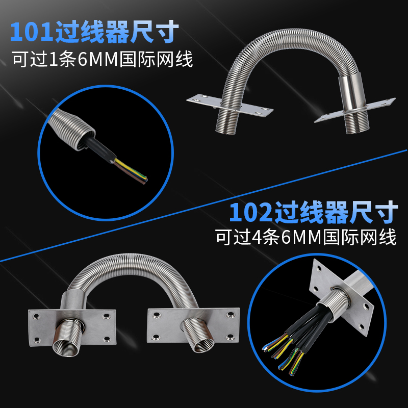 可过4条网线不锈钢弹簧不易断