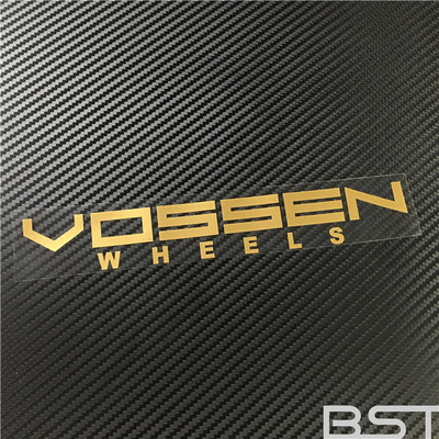 Hellaflush风格 VOSSEN 沃森轮毂反光贴汽车贴纸摩托车贴电动车贴