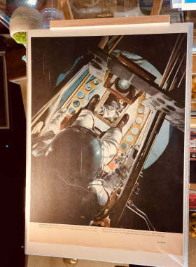 美式复古海报家电科技原版广告画个性创意墙面装饰挂艺术画品