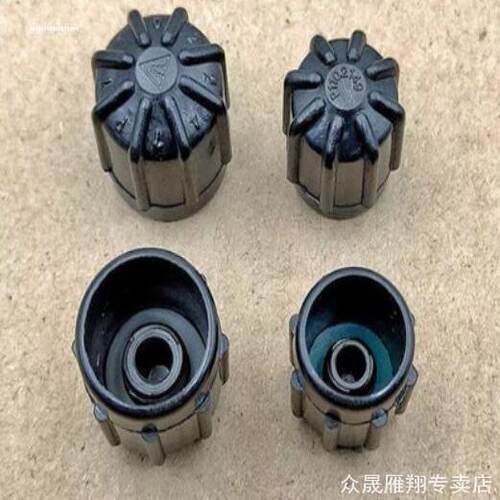 适用奔驰奥迪宝马速腾空调冷媒阀门座保护防尘帽加氟嘴气门盖