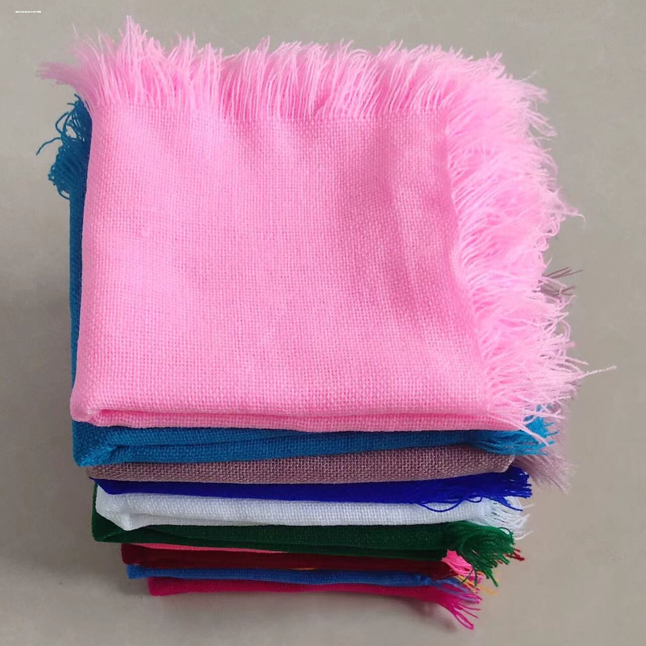 东北大花布头巾老太太农村妇女加厚老奶奶村姑棉大红绿色老人红色