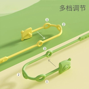 加长宝宝牙胶防掉链宝宝玩具链子小熊造型磨牙棒安抚宝宝奶嘴