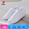 特步男鞋板鞋情侣运动鞋空军一号小白鞋春季潮流鞋子白色休闲鞋女