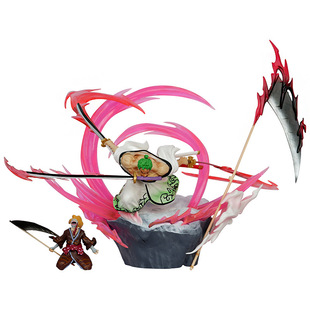 海贼王AL炼狱鬼斩副船长VS基拉和之国索隆场景手办模型摆件日本