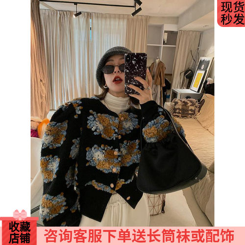 泡泡袖短款冬季设计感小众外套