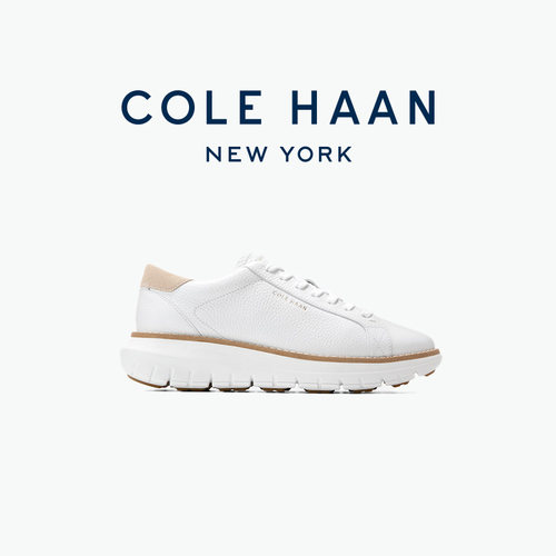 Cole Haan/歌涵 女士时尚休闲鞋 厚底鞋小白鞋板鞋女 W35137