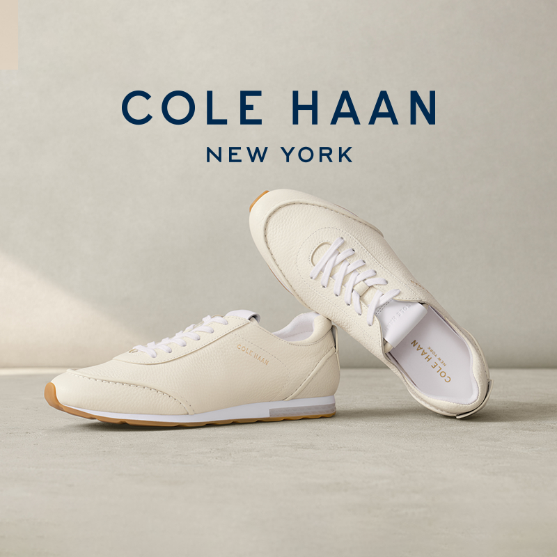 Cole Haan/歌涵 女士时尚 休闲鞋小白鞋板鞋平底鞋女W34726