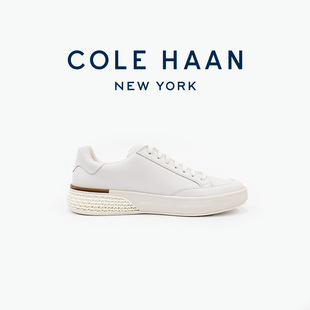 Cole Haan/歌涵新款男鞋休闲鞋 牛皮革板鞋休闲小白鞋 C42284