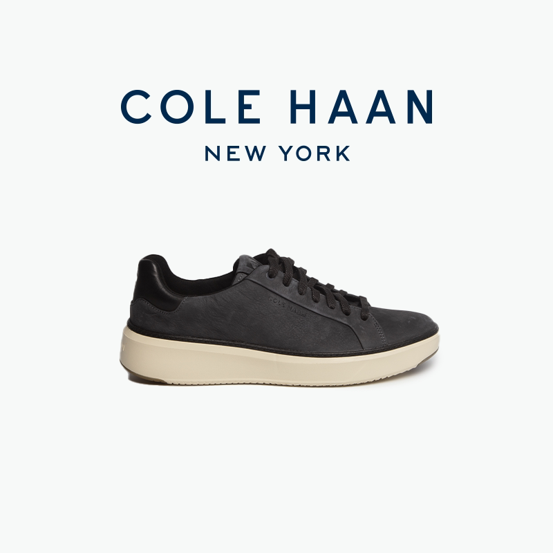 Cole Haan/歌涵 小白鞋透气板鞋时尚休闲鞋运动通勤男鞋C45091
