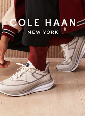 Cole Haan25新款休闲鞋男鞋轻盈透气运动跑步鞋C40100
