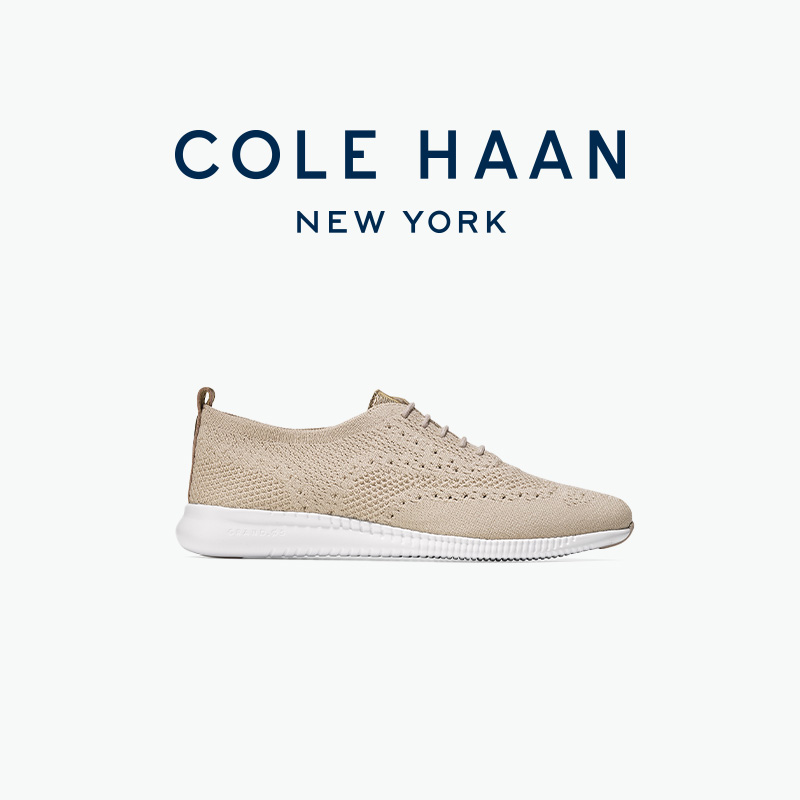 Cole Haan/歌涵 女士牛津鞋 针织鞋面透气轻感缓震休闲鞋 W11154
