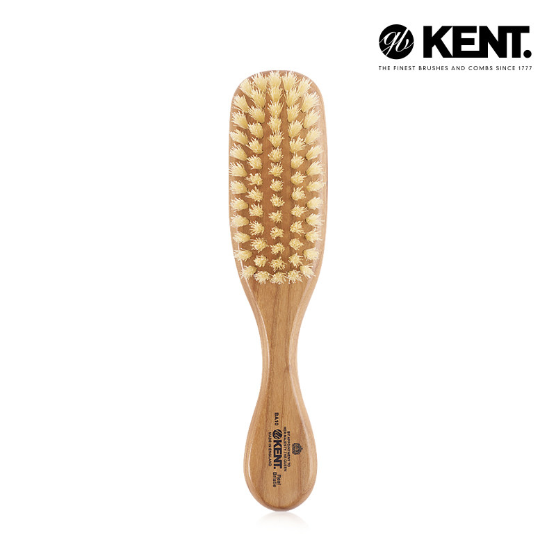 영국 수입 켄트 어린이 빗 천연 고품질 부드러운 강모 베이비 빗 홈 두피 마사지 빗