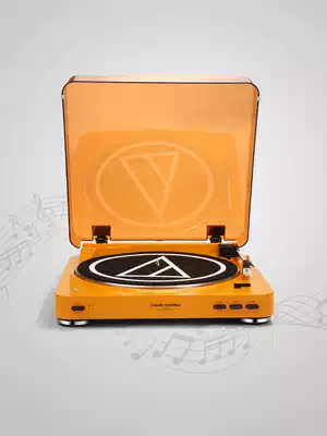 Iron Triangle European vinyl vinyl record player retro electric singing phonograph AT-LP60 automatic play to give away gifts