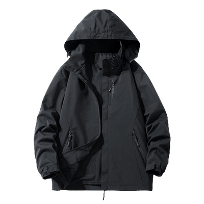 重磅麂皮圆领卫衣男款春秋季