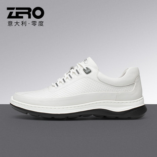 时尚 男士 潮流休闲鞋 新款 真皮轻便舒适软底 2021秋冬季 Zero零度男鞋