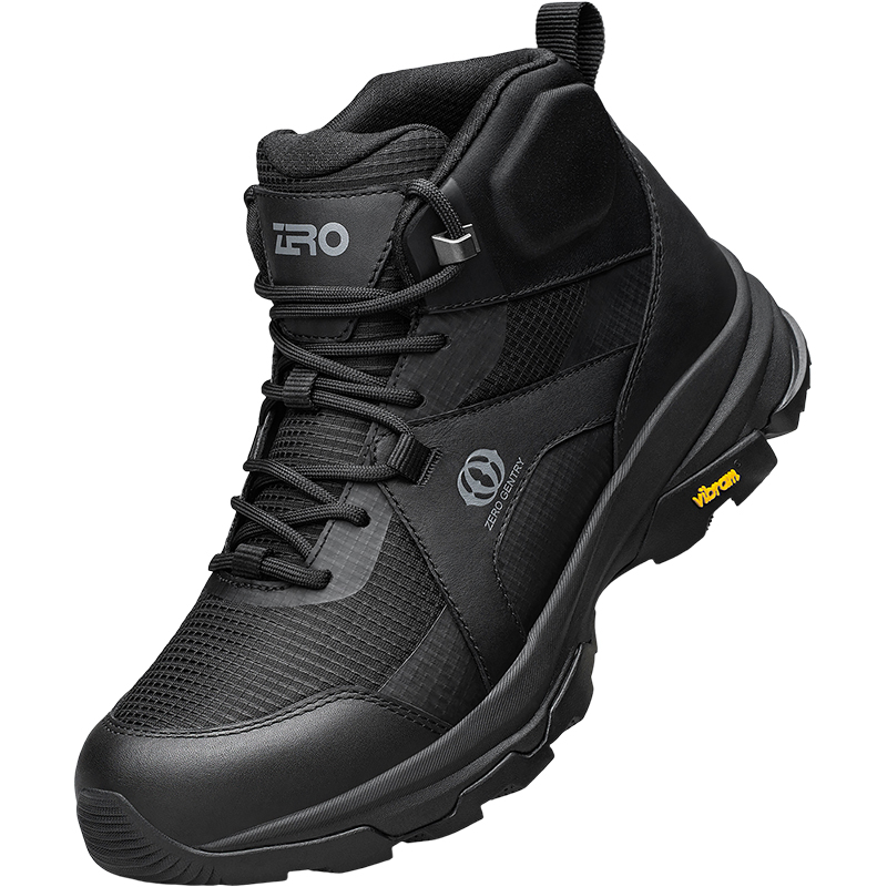 零度男款高帮防水户外徒步登山鞋