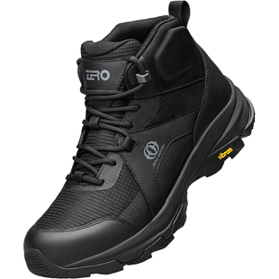 【vibram大底】ZRO零度男鞋2025冬季新款高帮防水户外徒步登山鞋