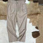 亚麻垂感混纺透气休闲长裤 新品 899 丝滑抗皱皱 男士 弹力 商务款