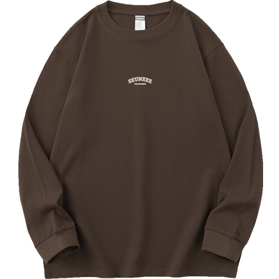 长袖260g重磅纯棉T恤亲肤柔软