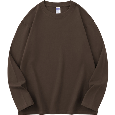 长袖280g重磅纯棉T恤亲肤柔软