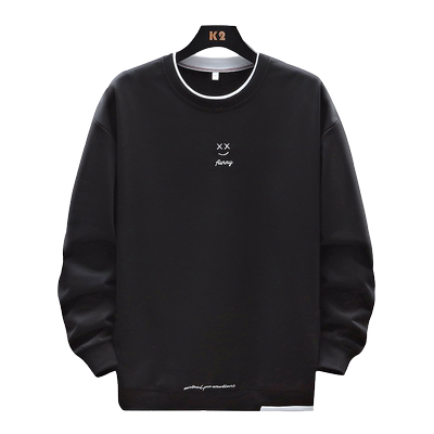 秋季卫衣男大码宽松胖子加肥加大