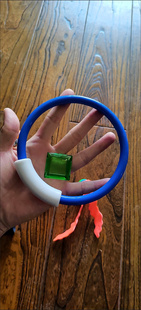 憋气儿童潜水玩具游泳池抓取玩具教具戏水塑料鱼雷亲子游泳馆装备