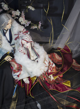 紫幽阁 【朱鹤 靛松】男女通穿 娃衣 古装  展示