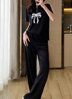 网红休闲运动套装女夏季新款