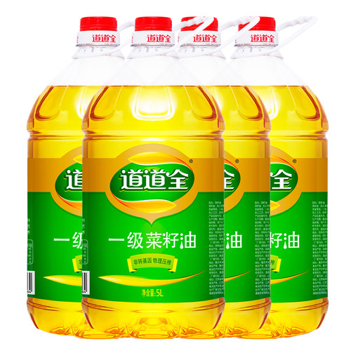 道道全菜籽油非转基因物理压榨