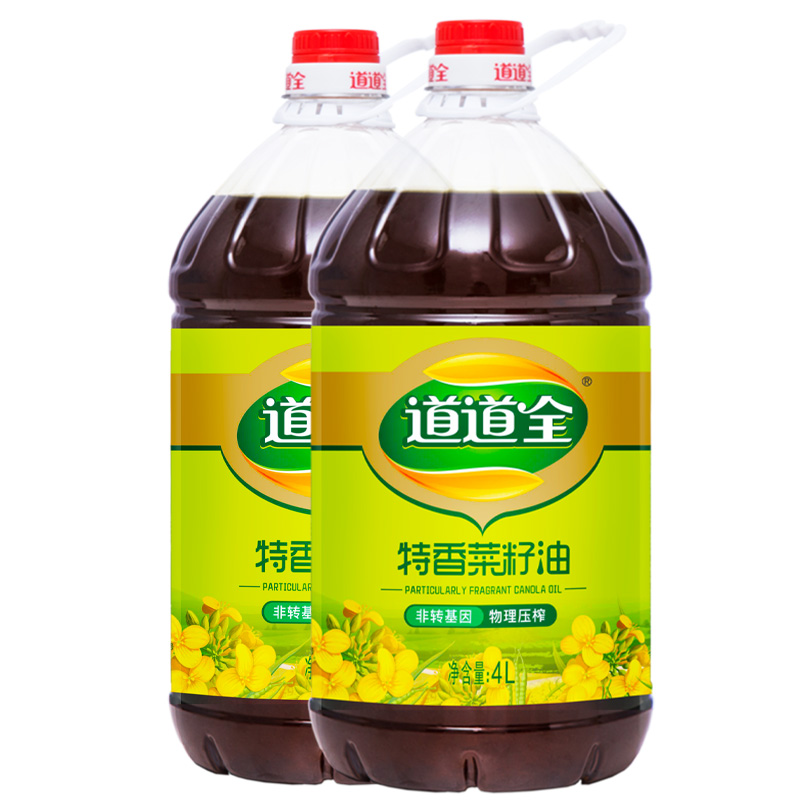 道道全特香菜籽油口味浓厚