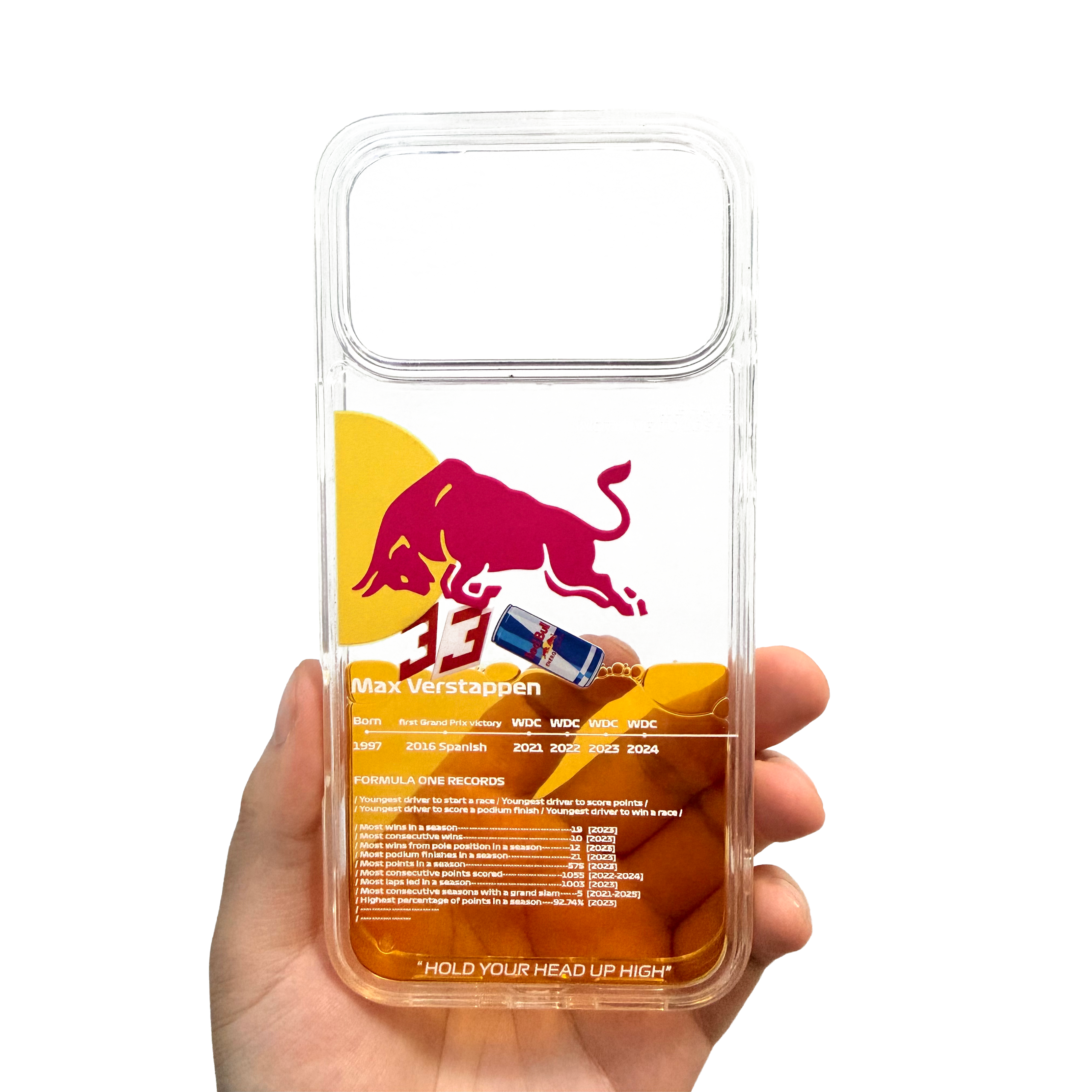 围场猫咪F1 红牛液体流麻维斯塔潘iPhone17promax 手机壳