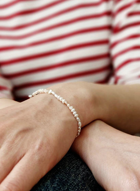 小巧手链ampjapan情侣珍珠星星