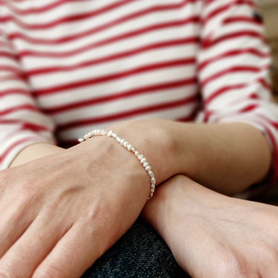 小巧手链ampjapan情侣珍珠星星