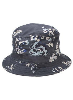 英国Universal Works Bucket Hat Flower碎花渔夫帽遮阳帽工作帽