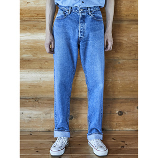 直筒牛仔裤 日本orSlow 105经典 Denim 重度水洗 Standard
