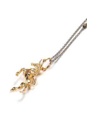 日本ampjapan金色银镀金护身符